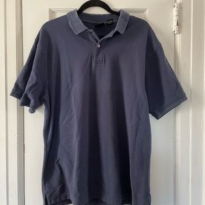 Jos A Bank blue short sleeve polo